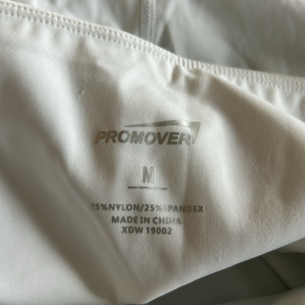 White Biker Shorts - Picture 7 of 7